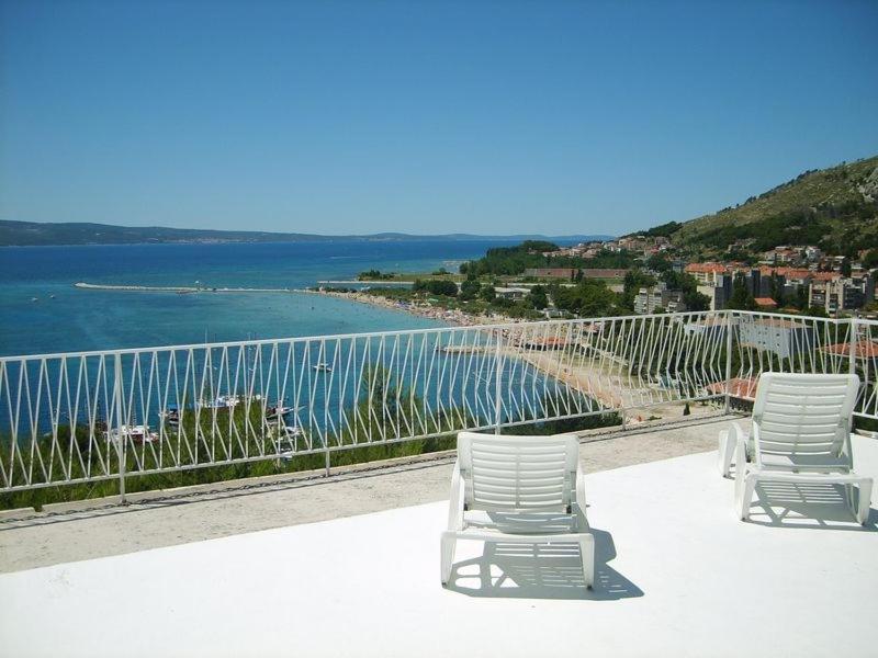 Apartment In Omis With Sea View, Balcony, Air Conditioning, Wi-Fi Esterno foto