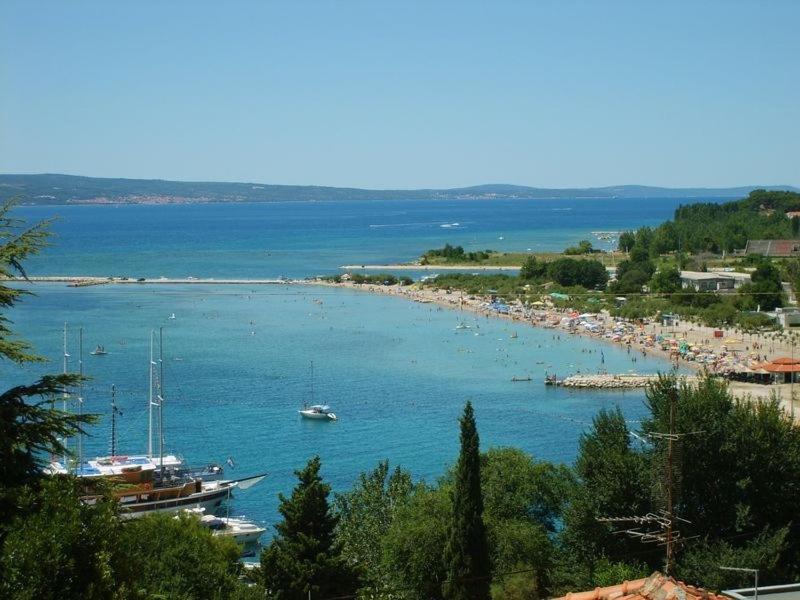 Apartment In Omis With Sea View, Balcony, Air Conditioning, Wi-Fi Esterno foto